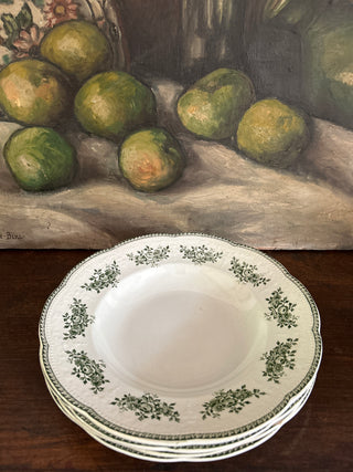 Vintage French Martial Large Soup/Salad Bowls