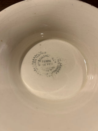 Vintage French Iena Cake & Pastry Serving Plate