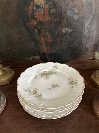 Vintage French Charming Salad/Dessert Plates