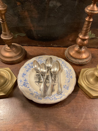Vintage French Classic Silver Teaspoons
