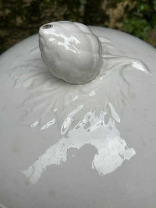 Vintage French Creamware Tureen