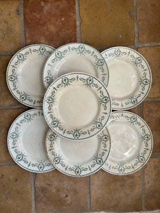 Vintage French Gien Laetitia Starter/Dessert Plates