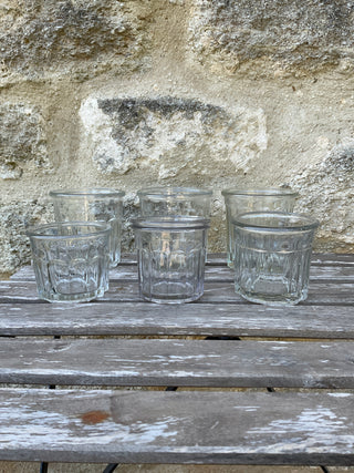 Vintage French One of a Kind Jam Jars Set of Two