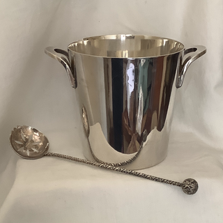 Vintage French Silver Ice Server