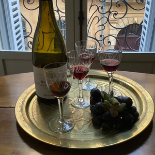 Vintage French Art Deco Aperitif Wine Glasses
