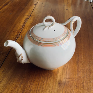 Vintage French Limoges Porcelain Teapot