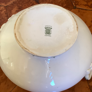 Vintage French Estival Tureen Ivy Green