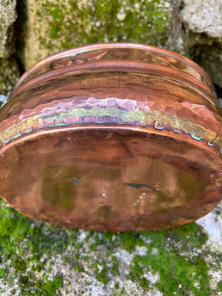 Vintage French Copper Cachpot
