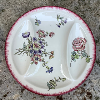 Vintage French Asparagus Artichoke Plate Save