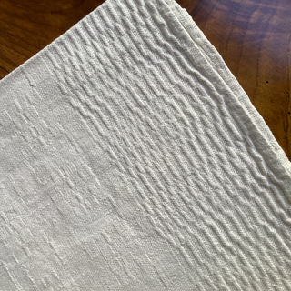 Vintage French Linen Tablecloth & Napkins Set