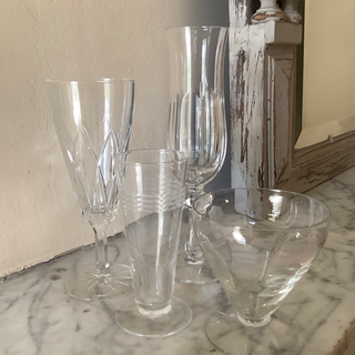 Vintage French Unique Mix Coupes de Champagne