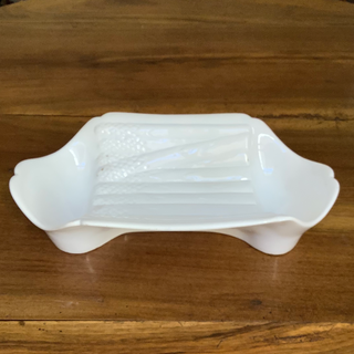 French Vintage Faïence Sarreguemines Asparagus Serving Dish