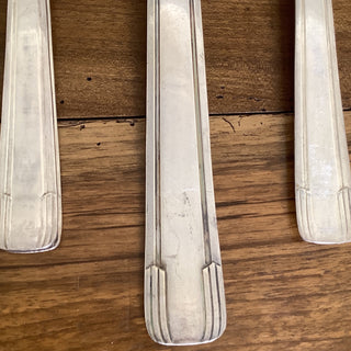 Vintage French Art Deco Silver Soupe Serving Set