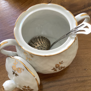 Vintage French Small Powdered Sugar Spoon