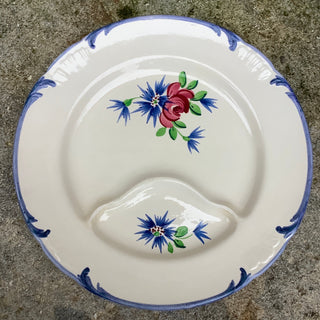 Vintage French Asparagus Artichoke Plates