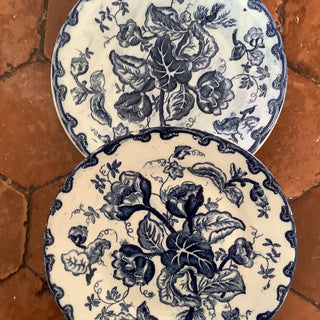 Vintage Italian Blue & White Starter Plates