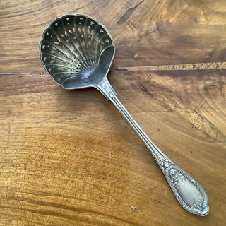 Vintage French Silver Powdered Sugar Spoon