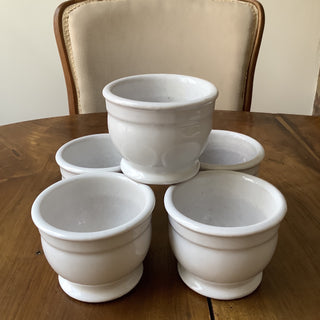 Vintage French Faience Ramekins