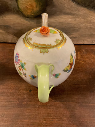 Vintage Herend Queen Victoria Teapot
