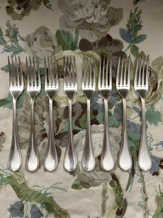 Vintage French Classic Everyday Silver Dinner Forks