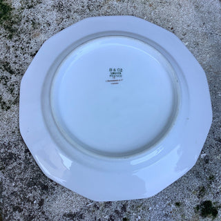 Vintage French Limoges Dessert/Salad Plates Multi Floral Pinks Greens