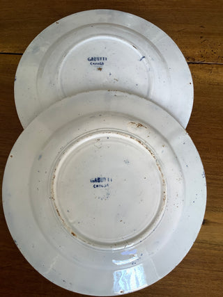 Vajilla francesa cerámica ave paraíso años 50 · French pottery dinner  service (VENDIDA) - Vintage & Chic