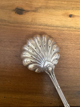 Vintage French Silver Powdered Sugar Spoon